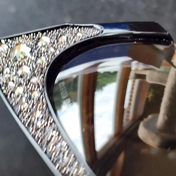 GUC Miu Miu Rasoir Crystal Embelished Sunglasses - Picture 3 of 9